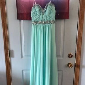 Mint Prom Dress